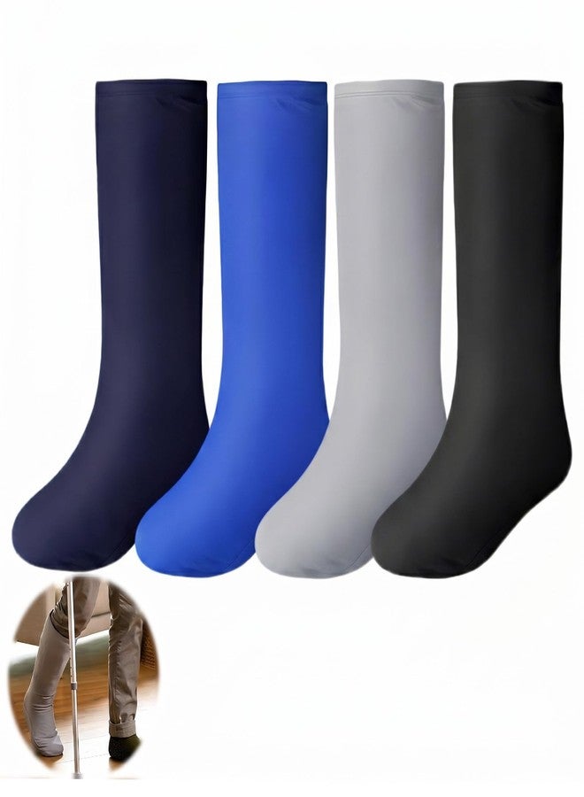 JFRHUDS 4Pack Foot Cast Covers for Shower Leg,Elastic Foot Cast Sock Covers - Image 1