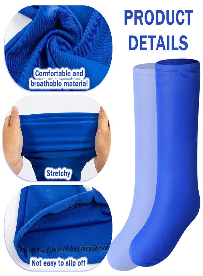 JFRHUDS 4Pack Foot Cast Covers for Shower Leg,Elastic Foot Cast Sock Covers - Image 4