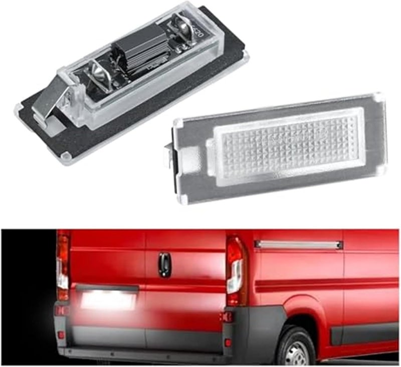 Wivplex 2pcs License Plate Light for Citroen Jumper - Image 4