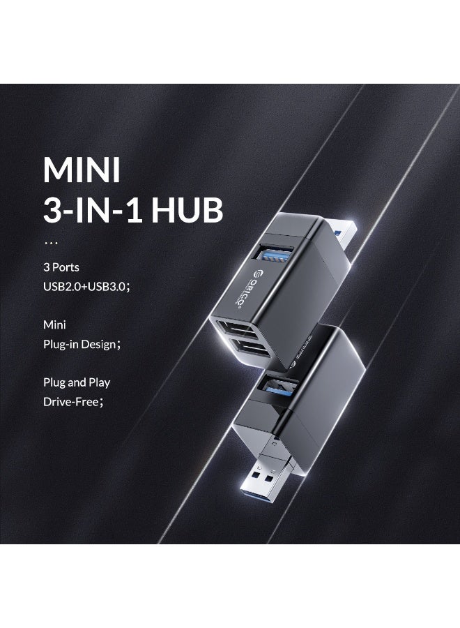 Orico USB3.0 expander, desktop computer, laptop, mini wireless direct plug, car splitter, car one-to-three splitter hub, converter, multi-interface expansion - Image 2