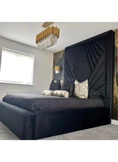 Havana Beds And Upholstery Florence Luxury Handmade Queen Bed (Suitable Mattress fit :150 cm x 200 cm)  - Image 1