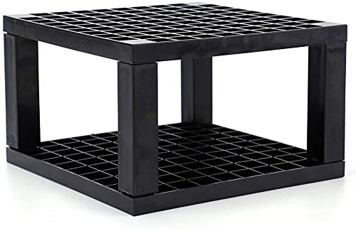 ArtBee 96 Holes Pencil & Brush Holder - Plastic Desk Organizer Stand Holder For Pencils, Pens, Paint Brushes, Modeling Tools, Office & Art Supplies - Stationery, Black - Image 1