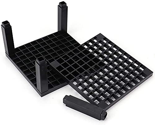 ArtBee 96 Holes Pencil & Brush Holder - Plastic Desk Organizer Stand Holder For Pencils, Pens, Paint Brushes, Modeling Tools, Office & Art Supplies - Stationery, Black - Image 3