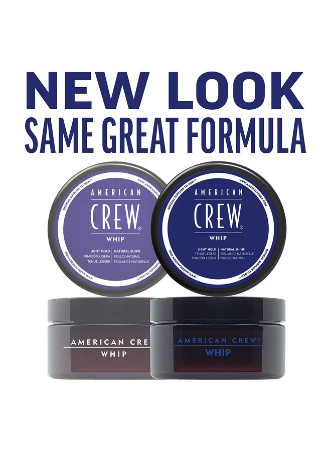 AMERICAN CREW Men'S Whip Styling Cream Like Hair Gel With Light Hold & Natural Shine 3 Oz (Pack Of 1)  - Image 3
