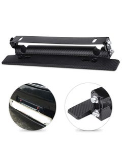 Generic Universal Adjustable Car Number License Plate Frame Holder Car-styling Carbon Fiber Mount Bracket  - Image 3