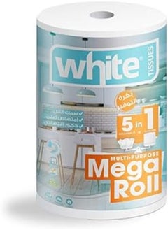 White White multi-purpose kitchen mega roll - 325 sheet 