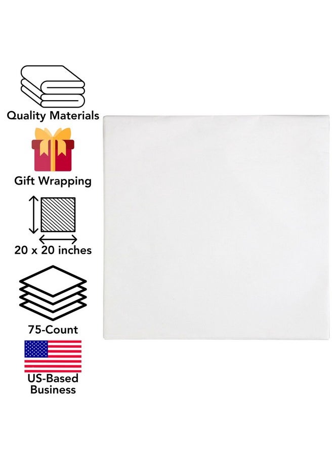 Iconikal Tissue Paper, White, 20 X 20-Inches, 75-Sheets  - Image 3