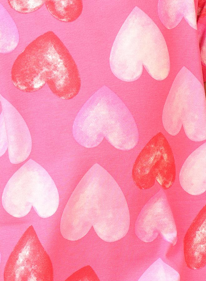 Anthrilo Hearts Print Mini Night Dress - Image 5