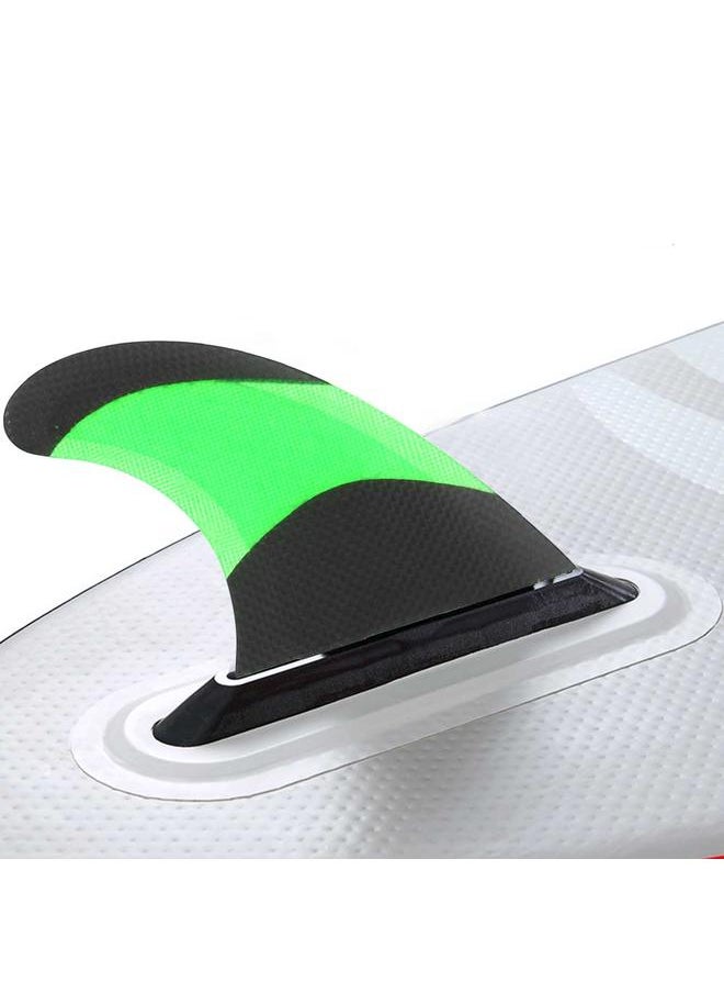 Thoraya Glass Fibre Skeg Tracking Fin Integral Fins FCS G5 for Kayaks Canoes Rowing Boats Green  - Image 2