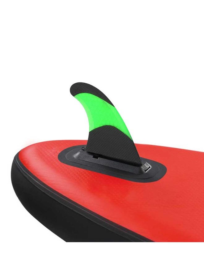 Thoraya Glass Fibre Skeg Tracking Fin Integral Fins FCS G5 for Kayaks Canoes Rowing Boats Green  - Image 3
