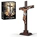 Vziimo Cross Jesus Building Set Little Jesus Figurines Building Block Religious Creative Toys for Home Decor Christian Toys Gifts for Teens Adult 14 588PCS - Image 2