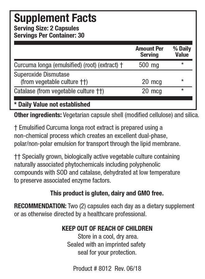 Biotics Research CurcumRx All Natural Turmeric Complex with Curcumin, Over 200 Beneficial Turmeric Root Nutrients, Antioxidants, Supports Physiological Pathways, 60 Capsules - Image 2