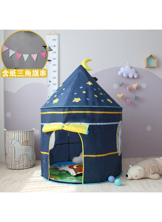 MEIBEI Pei Children's Tent Baby Play House Indoor Princess Toy House Castle Yurt Children's Toy Tent - Image 1