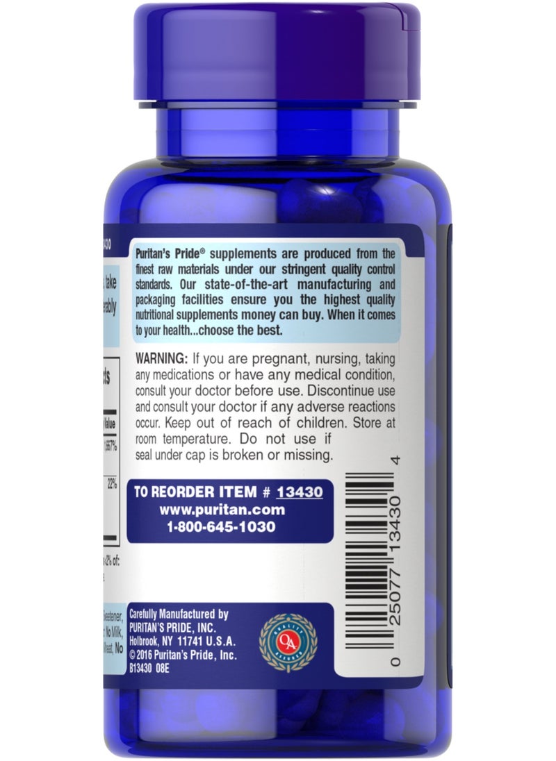 Puritan's Pride Biotin 5000 mcg 60 Capsules  - Image 4