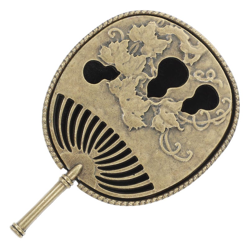 Copper Gourd Incense Burner with Lid for Home Office Meditation Aromatherapy - Image 2