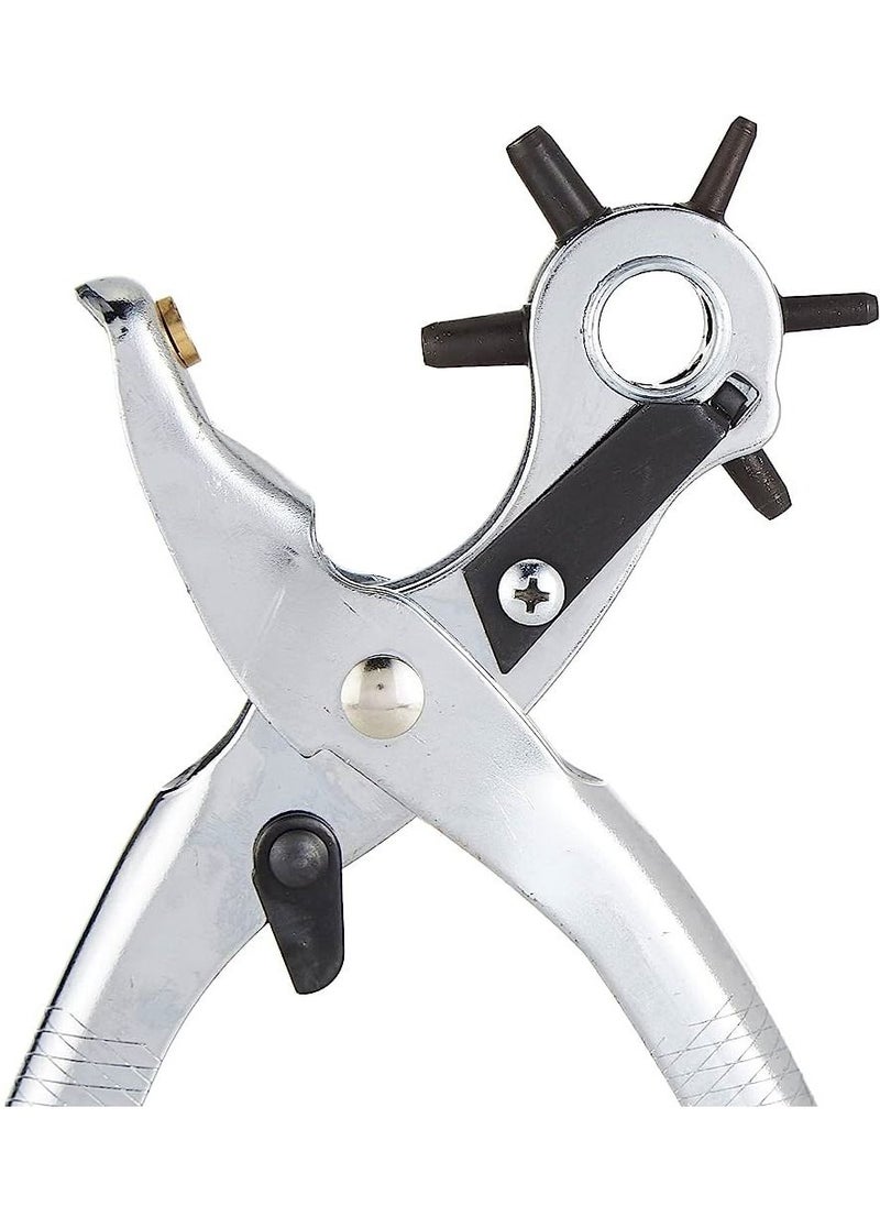 RACO Leather Hole Punch Tool for Belt, Updated Hole Sizes Puncher for Belt, Watch Band, Strap, Dog Collar, Saddle, Shoes, Fabric, DIY Home or Craft Project.  - Image 4