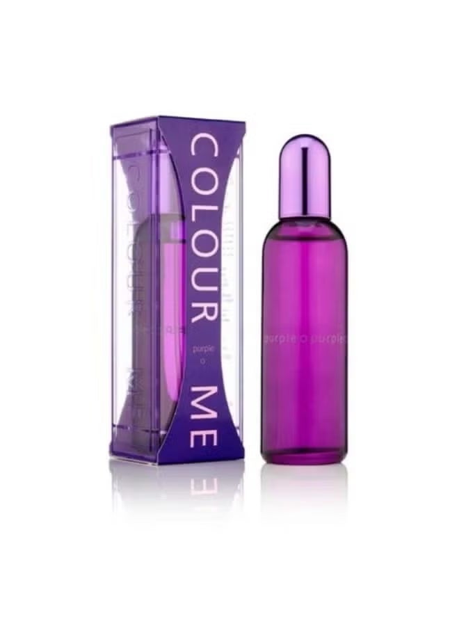 Colour A women's perfume consisting of a blend of fresh and floral scents with jasmine and violet.