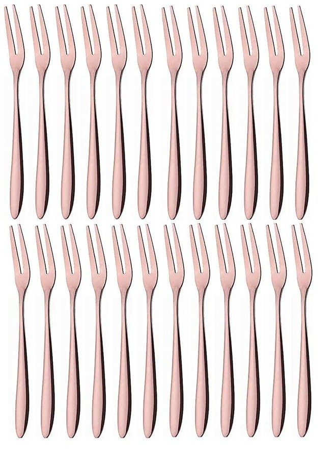 MARQUEONN Stainless Steel Forks Set for Dining Table, Dinner Fork,24 Pieces - Image 1