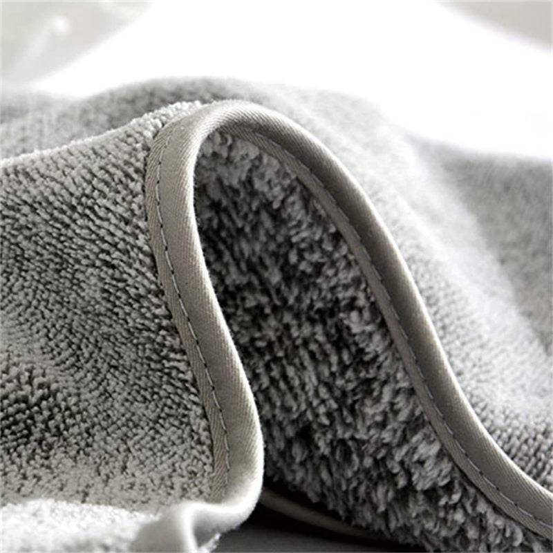 Bamboo Charcoal Bath Towel Set: 35*75cm Face & Child Towel 70*140cm Mother Towel - Premium Absorbent Quick Dry High Density Coral Velvet Texture - Skin-friendly Plush Luxurious Durable for Family Home - Image 5