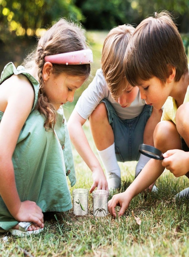 Yardwe Bug Viewer with Magnifier 3X Insect Observation Cup Plastic Collecting Jar for Kids Outdoor Exploration and Educational Nature Toy 2.75In - Image 5