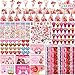 Phaorui 268 Pcs Kids Valentines Day Gifts for School Classroom Exchange Valentines Goodie Bags Stuffers Valentines Day Cards for Kids Party Favors Class Treats Valentines Stationery Set - Image 2