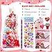 Phaorui 268 Pcs Kids Valentines Day Gifts for School Classroom Exchange Valentines Goodie Bags Stuffers Valentines Day Cards for Kids Party Favors Class Treats Valentines Stationery Set - Image 4