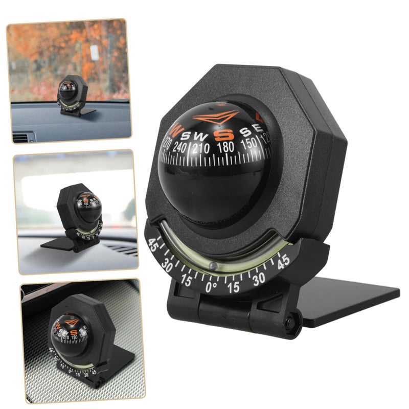 Universal Dashboard Compass Ball With Night Light For Car Truck Boat Outdoor Use - Image 3