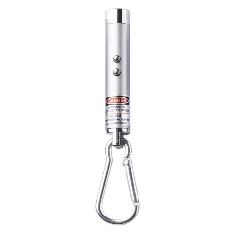 Three-In-One Mini Flashlight Money Detector Laser Microscope Electric Light Keychain Hook Laser Illumination Wholesale Silver with three electronic 