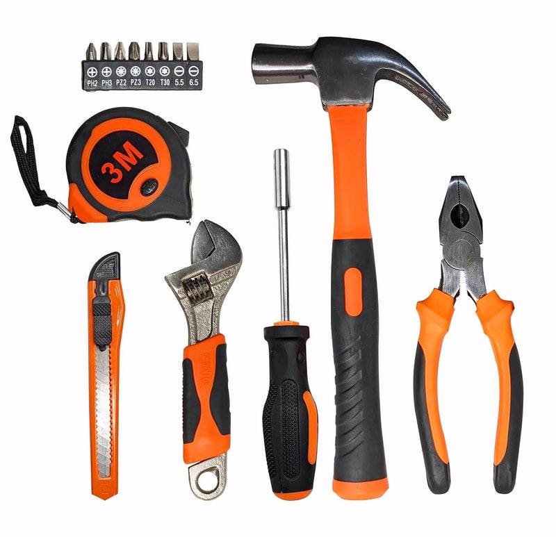 IBELL HT1730 Hand Tool Kit for Household DIY Emergency Maintenance 14 Pieces - Image 3