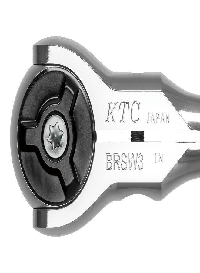 KTC KYOTO TOOL (KTC) 9.5 sq. Swivel Ratchet Handle, BRSW3, Silver - Image 4