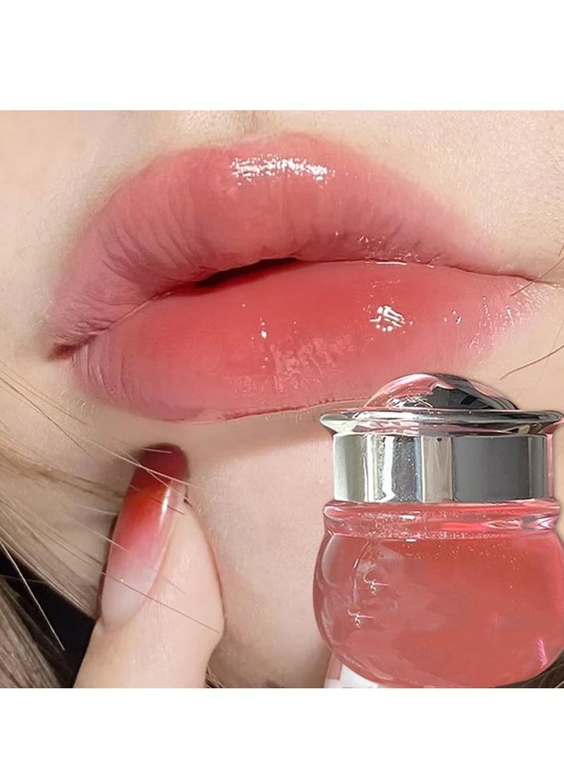 Captaintech Balm, Moisturizing Honey Lip Oil Lipsticks, Lip Care, Lip Balm Honey Pot Lip Mask, Fast-Acting Nourishment, Ideal for Chapped, Dry, Cracked, or Damaged Lips  - Image 4