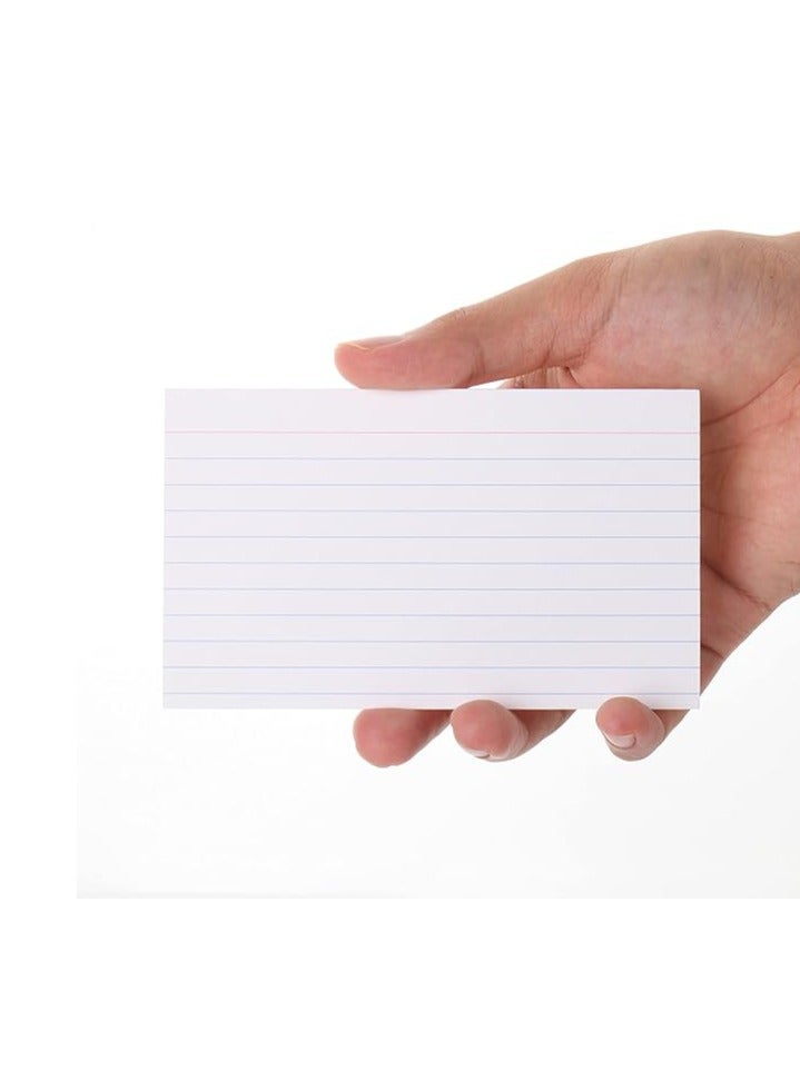 Terabyte Index Cards, 100 Sheets Ruled Index Cards, Flash Cards for Studying, Colored Index Cards, Note Cards, Lined Colored Index Flashcards for Office and School Supplies, 4"x6" Colored Ruled - Image 3