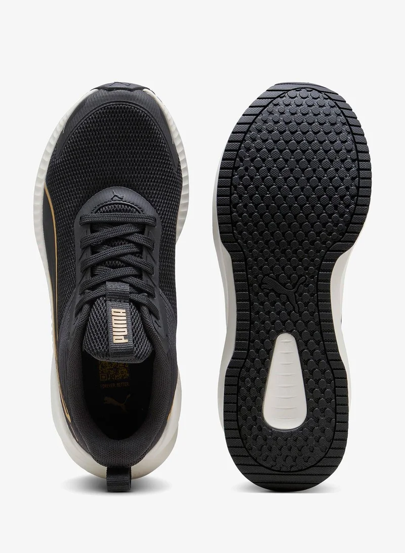 Puma PUMA Black-Matte Gold-Vapor Gray Flyer Lite 4 for Women | Best Price UAE