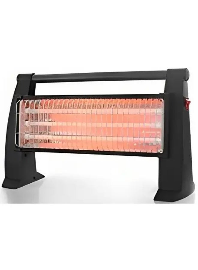 هاي واي دفاية هالوجين من هاي واي - لون اسود - KH 2820 - 1800 وات موفره للطاقة - Image 1
