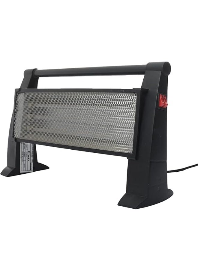 هاي واي دفاية هالوجين من هاي واي - لون اسود - KH 2820 - 1800 وات موفره للطاقة - Image 5