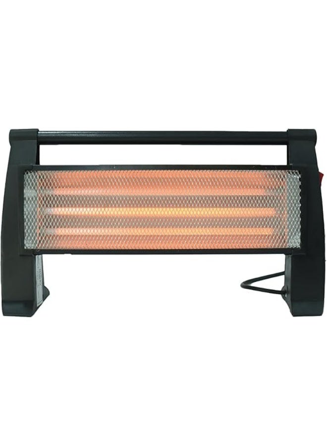 هاي واي دفاية هالوجين من هاي واي - لون اسود - KH 2820 - 1800 وات موفره للطاقة - Image 3
