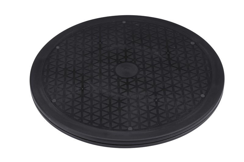 I-MART Heavy Duty Lazy Susan Turntable, Rotating Swivel Stand for Plants, TV, Crafts, Table Top Organizer, Rotating Display Stand for Home and Office (12 Inches) - Image 2