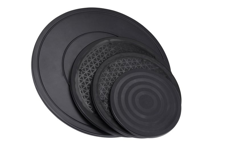 I-MART Heavy Duty Lazy Susan Turntable, Rotating Swivel Stand for Plants, TV, Crafts, Table Top Organizer, Rotating Display Stand for Home and Office (12 Inches) - Image 5