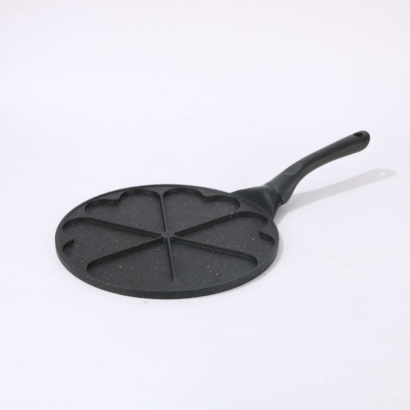 1Pcmulti-Hole Egg Frying Pan Creative Porous Frying Pan Barbecue Plate Household Aluminum Alloy Series - Image 1