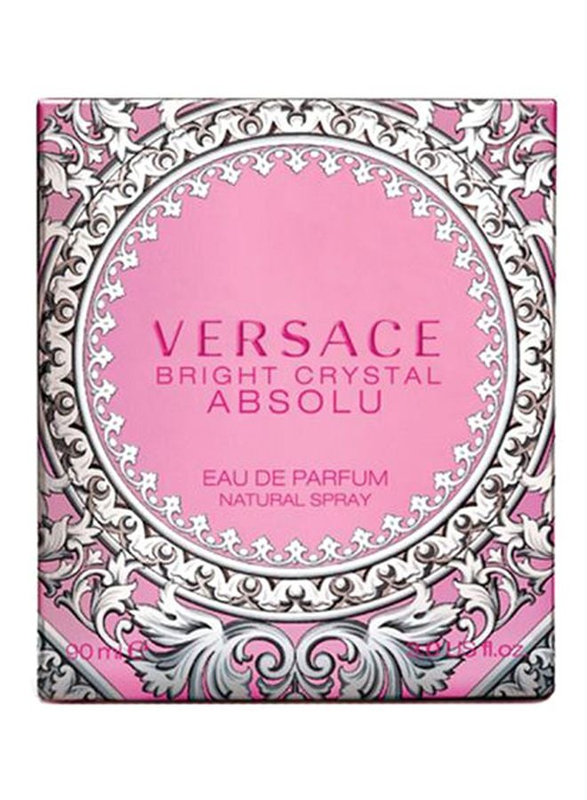 VERSACE Bright Crystal Absolu EDP 90ml - Image 3