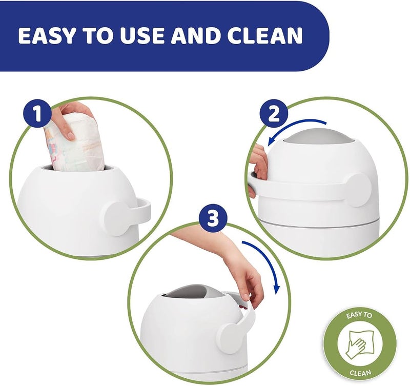 Chicco Nappy Bin 0m+ - Image 4