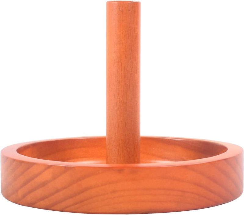 GAMESUN Billiard Cone Talc Bowl Wood Cone Talc Bowl Cone Chalk Holder for Pool/Billiards Table - Image 1
