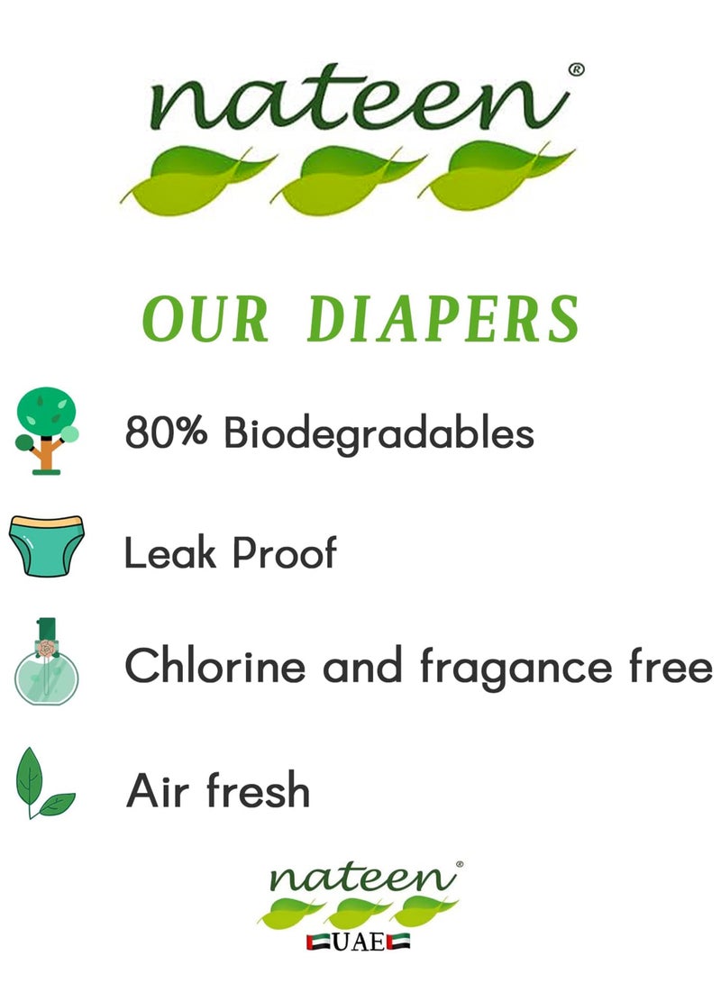 nateen Pack Of 3 Combi Ultra Adult Diaper Brief Non Allergenic Fiber Super Comfort 30 Count - Image 5