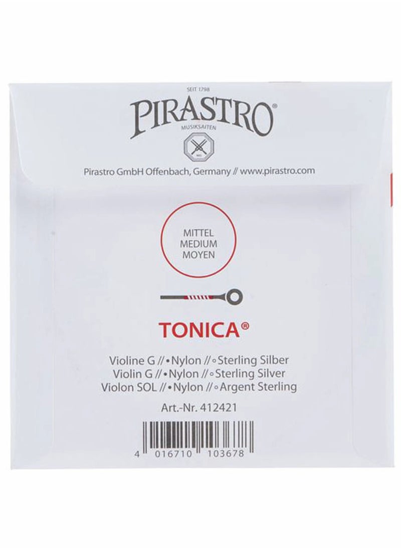 Generic Pirastro Tonica Violin Strings  – 4/4 Size, Medium Tension  - Image 3