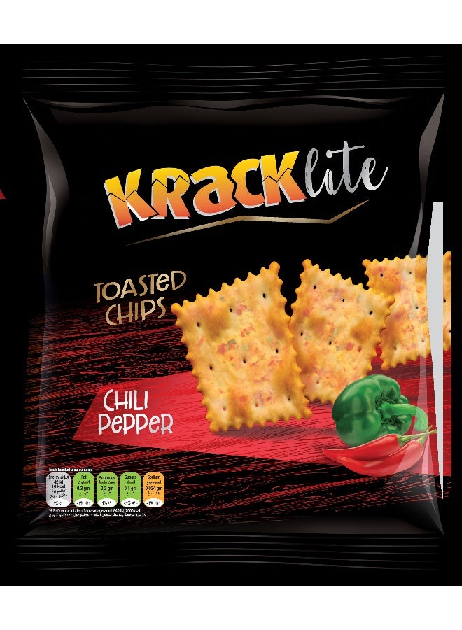 Nabil Kracklite Toasted Chips Crunchy Chili Pepper 26 Gm - Image 1