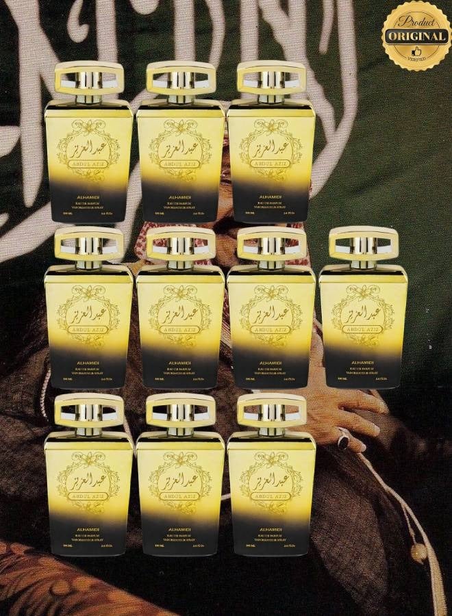 الحميدي 10 قطع عطر عبد العزيز 100 مل - Image 1