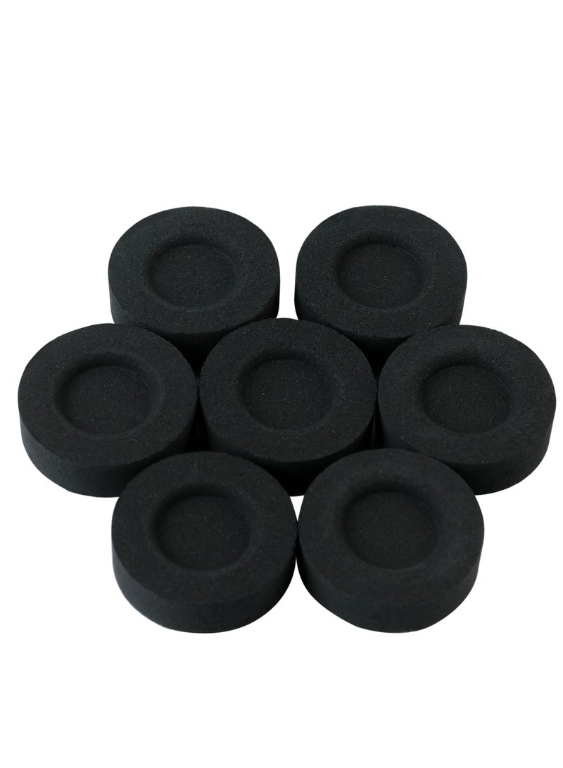 طيبة فحم بخور طيبة – سريع الاشتعال، عديم الرائحة، جودة عالية، حرارة ثابتة ومناسب جداً للعود والبخور، قليل الرماد – 2 علبة × 80 قرص (إجمالي 160 قرص، حجم 33 ملم) - Image 4