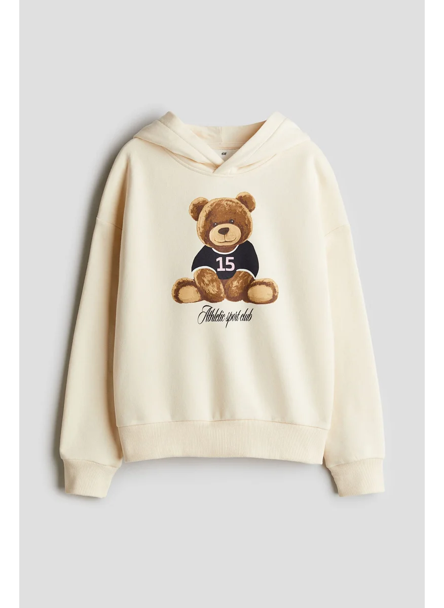 اتش اند ام Printed Hoodie
