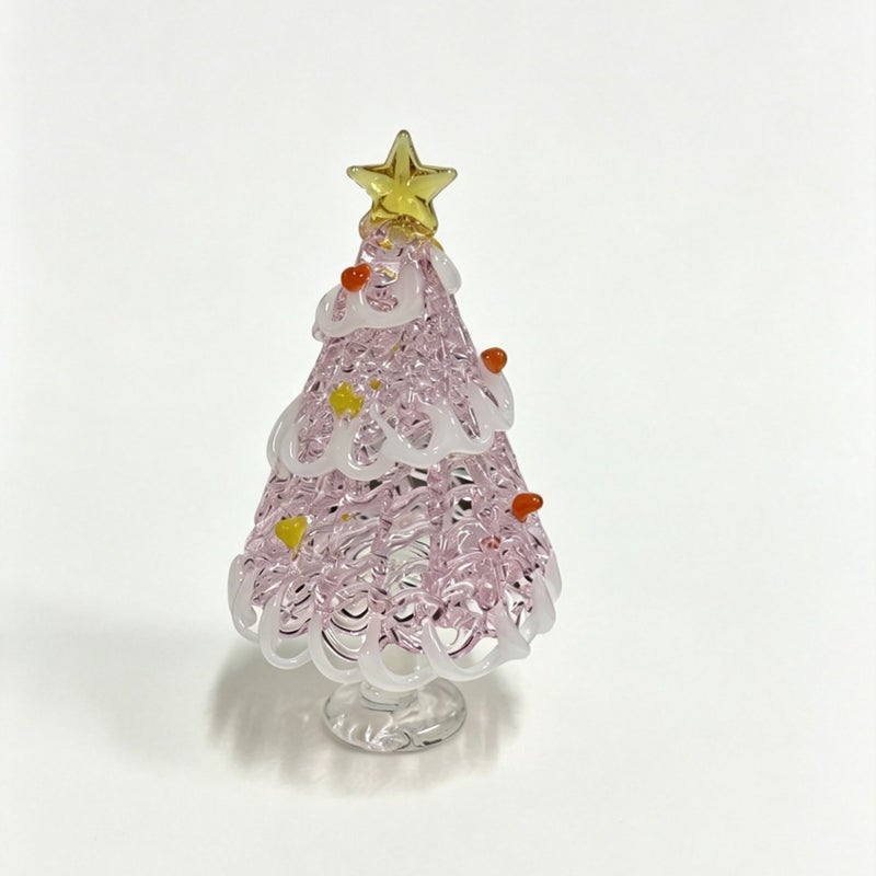 Handmade Glass Christmas Tree Ornament - Image 5