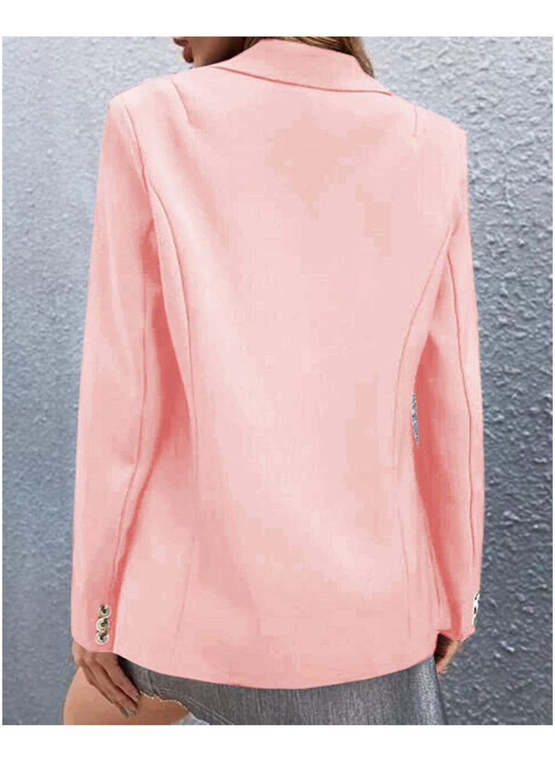 Shougu New Women's Casual Long Sleeved One Button Suit Jacket  - Image 2